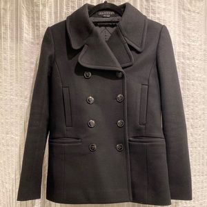Theory wool and cashmere pea coat